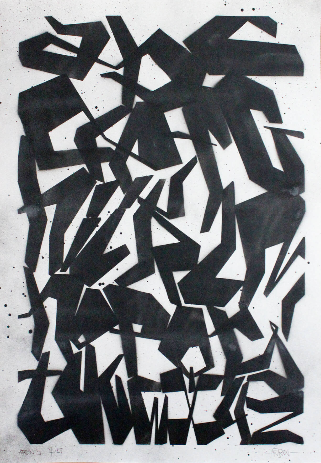 Typographie graffiti